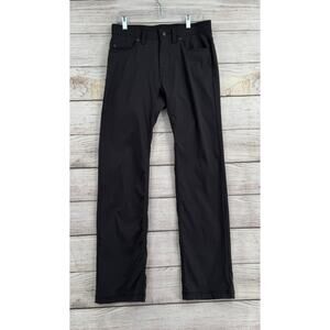prAna Brion Outdoor Hiking Pants Mens 30 Dark Gray Stretch 5 Pocket
